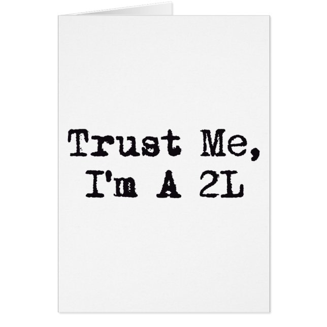 Vertrauen Sie mir, ich sind A 2L (Vorne)