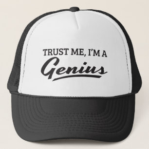 Vertrauen Sie mir, ich sind ein Genie Truckerkappe
