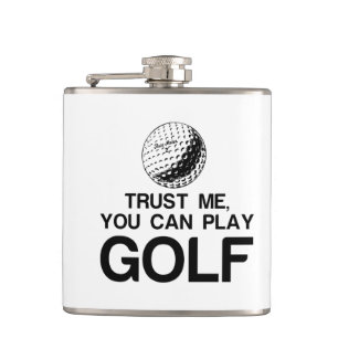 VERTRAUEN SIE MIR, SIE KÖNNEN GOLF SPIELEN FLACHMANN