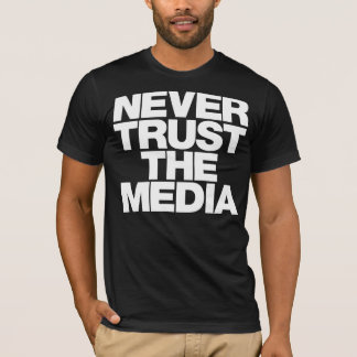 Vertrauen Sie nie dem Medium-Shirt T-Shirt