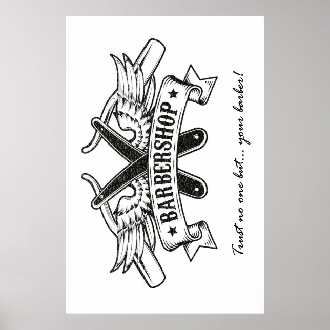 Vertrauen Sie niemandem außer Poster (Vorne)