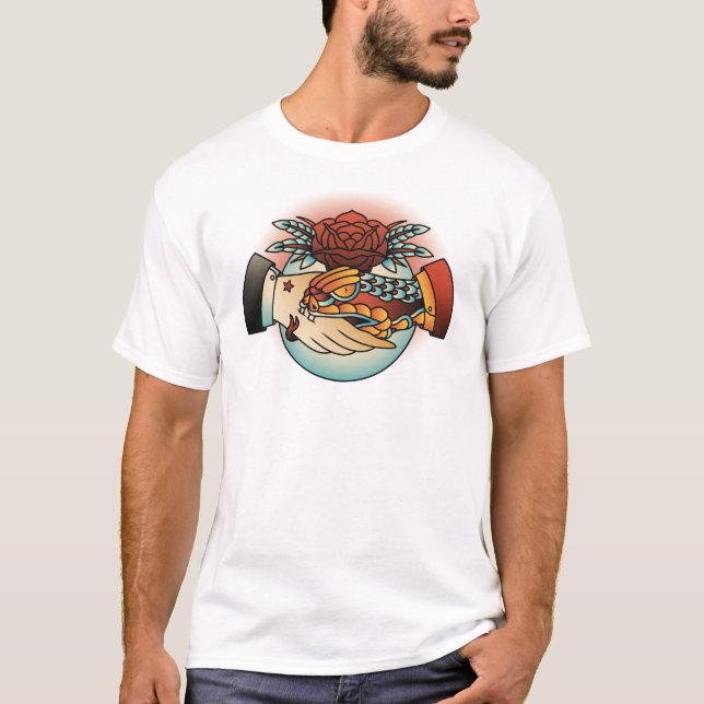 Vertrauen Sie niemandem T - Shirt, traditioneller  T-Shirt (Vorderseite)