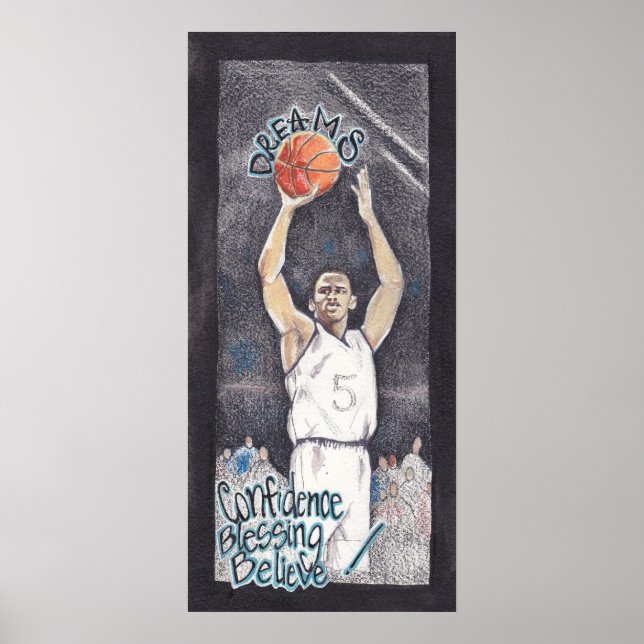 Vertrauen, Träume Segnungen! Poster (Vorne)