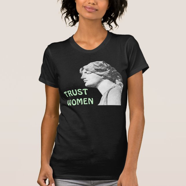 VERTRAUENS-FRAUEN-T - Shirt (Vorderseite)