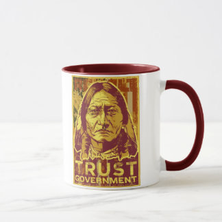 Vertrauens-Regierungs-Tasse Tasse