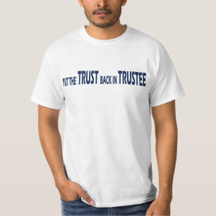 Vertrauens-Team-Licht-Shirt T-Shirt