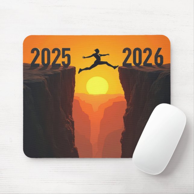 Vertrauensvorschuss 2026 - Neues Jahr Mousepad (Mit Mouse)