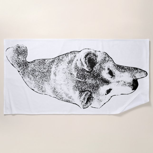 Vertrauenszustand Strandtuch (Vorderseite)