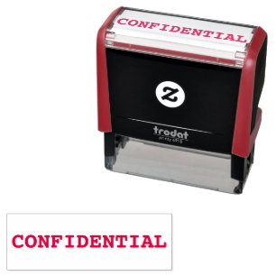 Vertrauliche Briefmarke Permastempel
