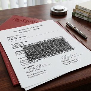 Vertrauliche Dokumentensicherheit Permastempel