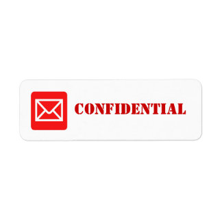 Vertrauliches Top Secret-Warnschild