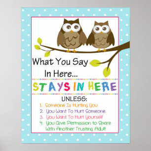 Vertraulichkeitspaket des Beratungsbüros Poster