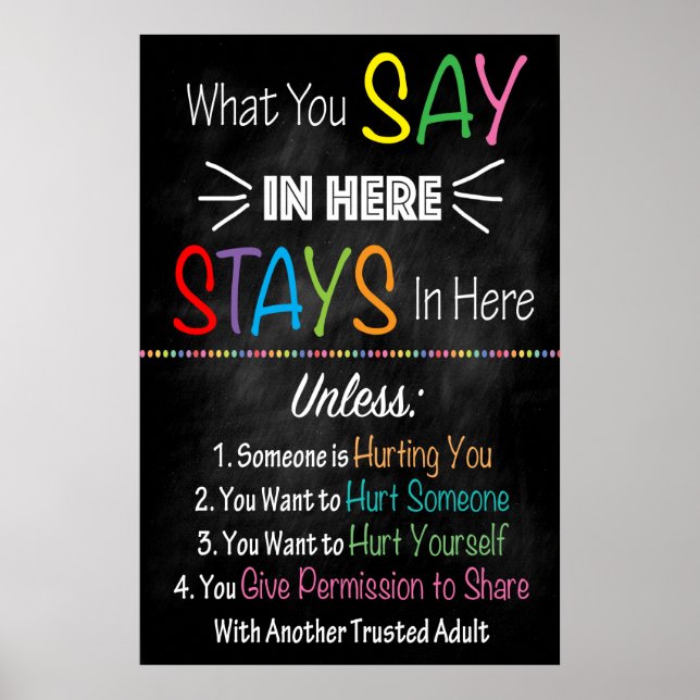 Vertraulichkeitspaket des Beratungsbüros Poster (Vorne)