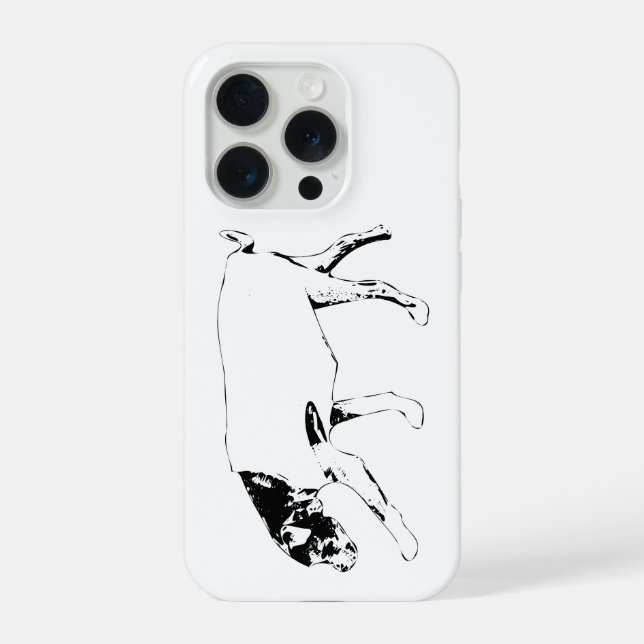 Vertraute Ruhe bewahren iPhone Hülle (Rückseite)