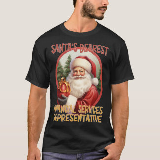 Vertreter Finanzdienstleistungen Weihnachtsfeierta T-Shirt