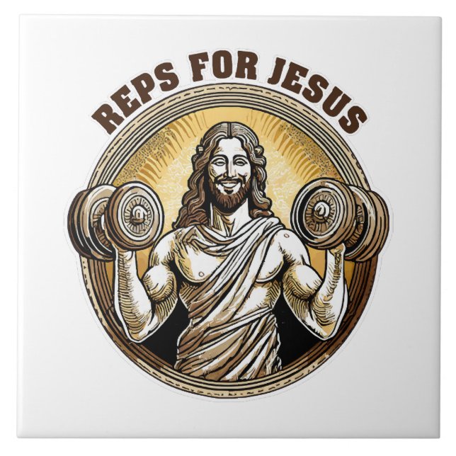 Vertreter für Jesus Fliese (Vorderseite)