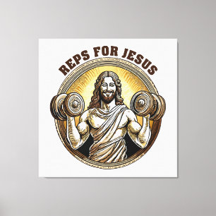 Vertreter für Jesus Leinwanddruck