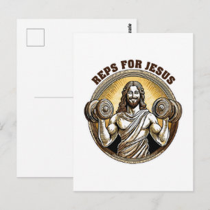 Vertreter für Jesus Postkarte