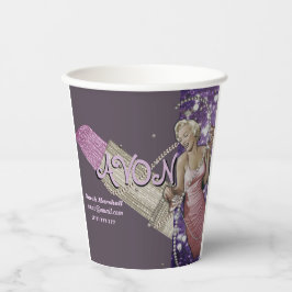 Vertreter von Avon Pappbecher