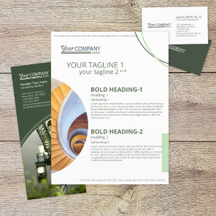 Vertrieb moderner, geometrischer Foto-Formen für O Flyer