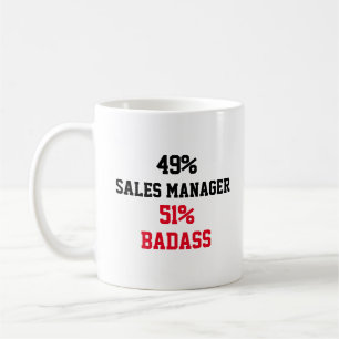 Vertriebsleiter Badass Kaffeetasse