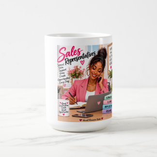 Vertriebsmitarbeiter — Chancen schaffen Kaffeetasse