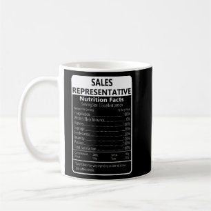 Vertriebsmitarbeiter Nahrungsmittel Fakten sarkast Kaffeetasse