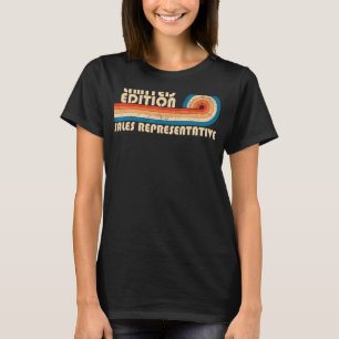 VERTRIEBSVERTRETER Funny Job Title Profession Bi T-Shirt