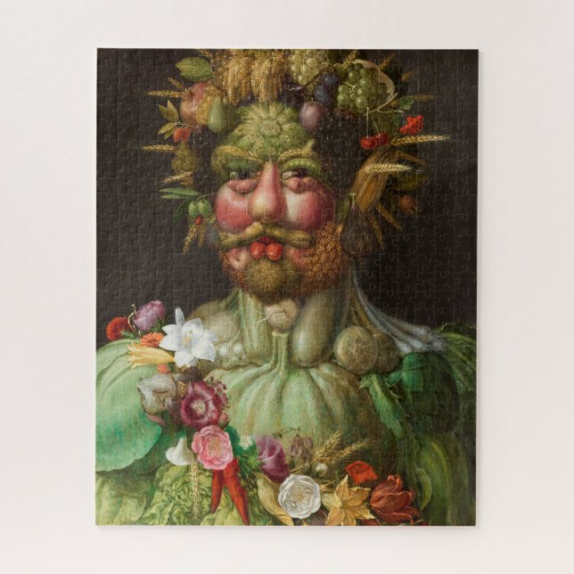 Vertumnus | Giuseppe Arcimboldo | Puzzle (Vertikal)