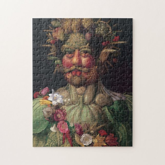 Vertumnus - Giuseppe Arcimboldo Puzzle (Vertikal)