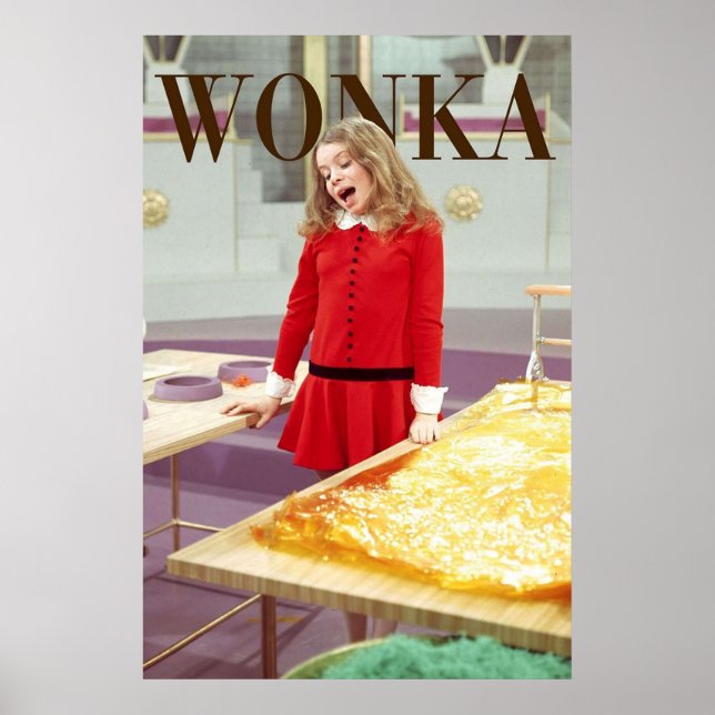 Veruca Salt WONKA VOGUE Poster (Vorne)