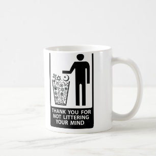 Verunreinigen Sie nicht Ihre SinnesTasse Kaffeetasse