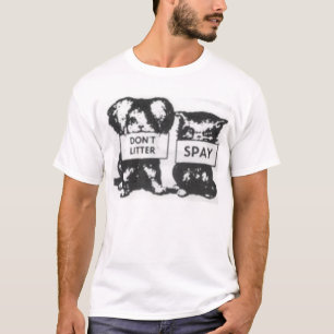 Verunreinigen Sie nicht Spay T-Shirt