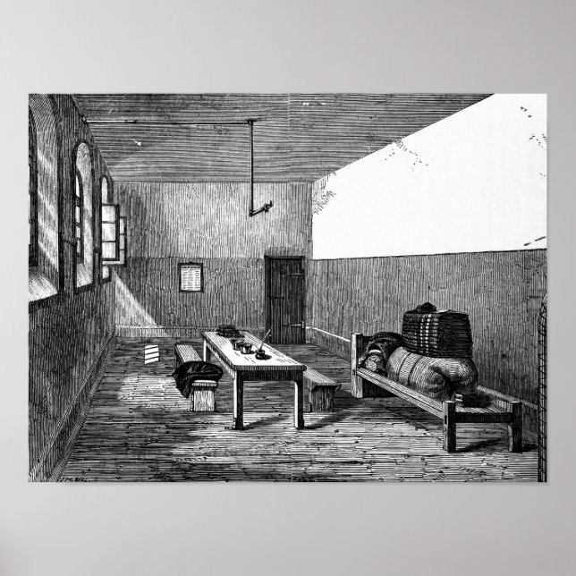 Verurteilte ZellNewgate Poster (Vorne)