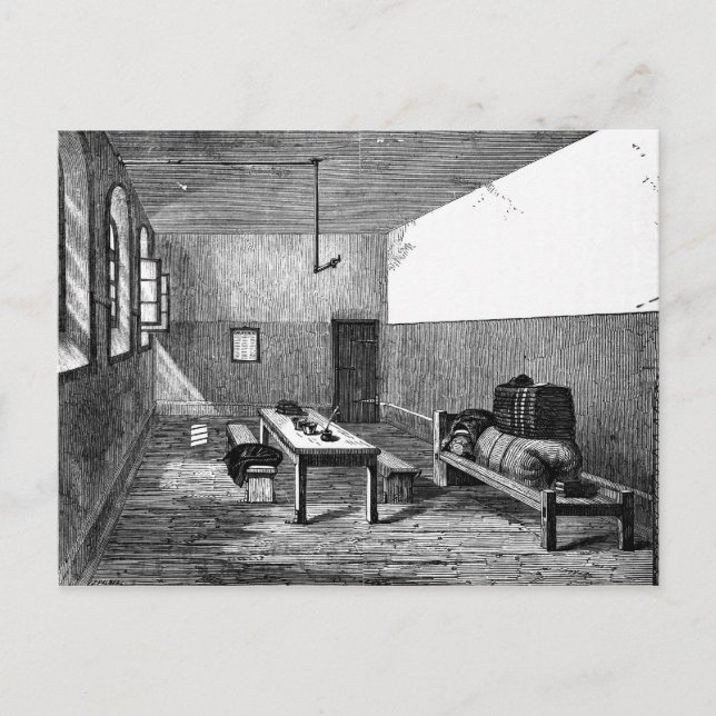 Verurteilte ZellNewgate Postkarte (Vorderseite)