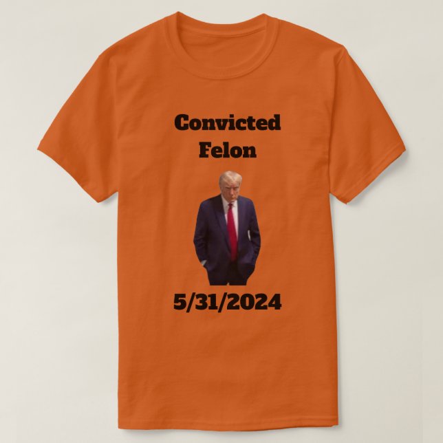 Verurteilter Felon-T - Shirt (Design vorne)