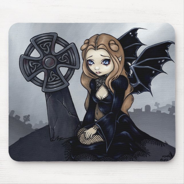 "Verurteiltes von Anfang an" Mousepad (Vorne)