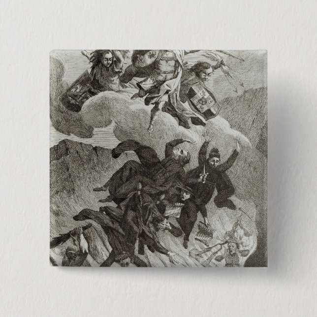 Verurteilung der Jesuite, am 6. August 1762 Button (Vorderseite)