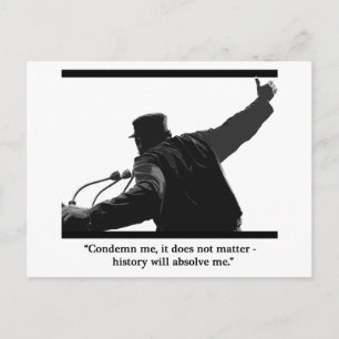 "Verurteilung" Postkarte