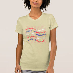 Verurteilung zur Entfernung von Retro-Creme T-Shirt