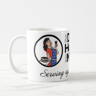 Verurteilungswürdige Hausfrauen der Kaffeetasse