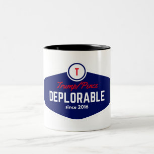 verurteilungswürdige Tasse des Trumpfes
