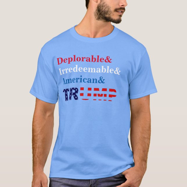 Verurteilungswürdiges und unverbesserliches T-Shirt (Vorderseite)