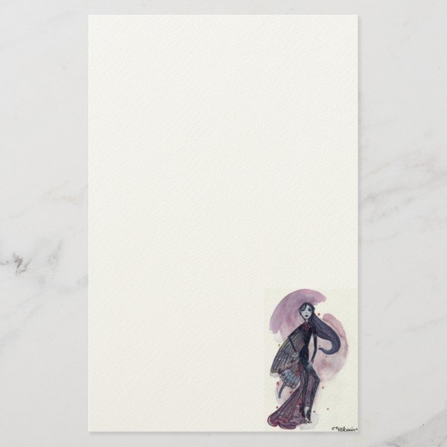 Vervain Filz-Briefpapier Briefpapier (Vorderseite)