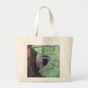 Vervet Monkey Jumbo Stoffbeutel
