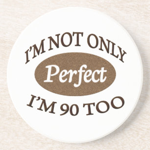 Vervollkommnen Sie 90 Jährige Untersetzer