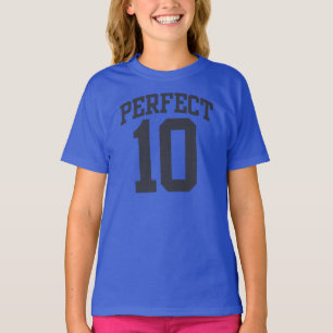 Vervollkommnen Sie der 10 VARSITY-10. GEBURTSTAG T-Shirt