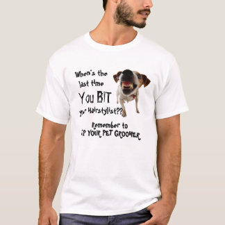 Vervollkommnen Sie für den HundeGroomer! T-Shirt