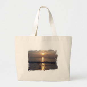 Vervollkommnen Sie Wellen-Strand-Tasche Jumbo Stoffbeutel