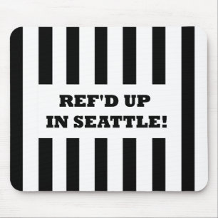 Vervollständigt in Seattle mit Ersatzschiedsrichte Mousepad